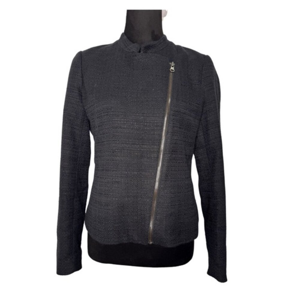💎 Jacob Moto Blazer Jacket Black